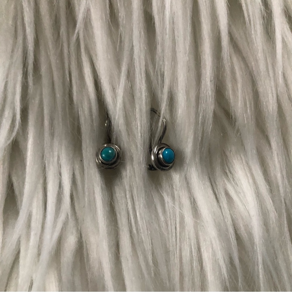 Silver and Turquoise earrings